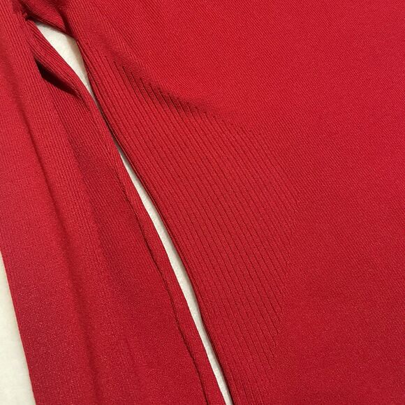 Vtg Christmas Red Finity Petite Long Sleeve Top Size Petite XL Womens - Picture 4 of 5